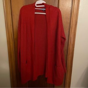 Apt 9 Red Cardigan